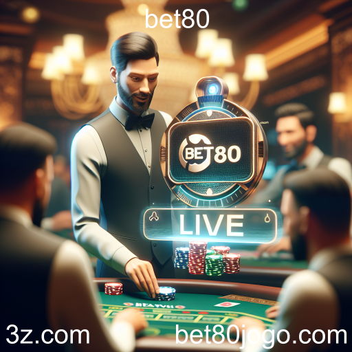 Descubra a Emoção dos Jogos 'Ao Vivo' na Bet80